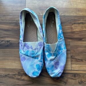 TOMS Men’s Blue Canvas Shoes 13